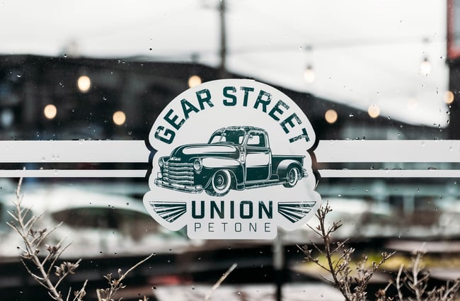 Gear Street Union signage.