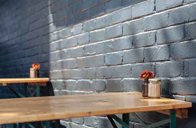 A table setting.