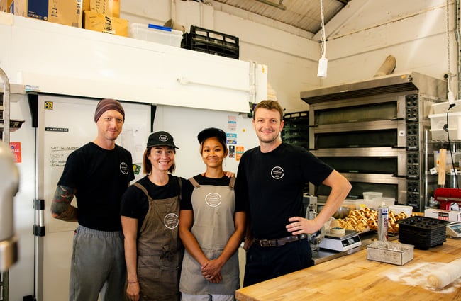 Bakery team at Gourmet Gannet.
