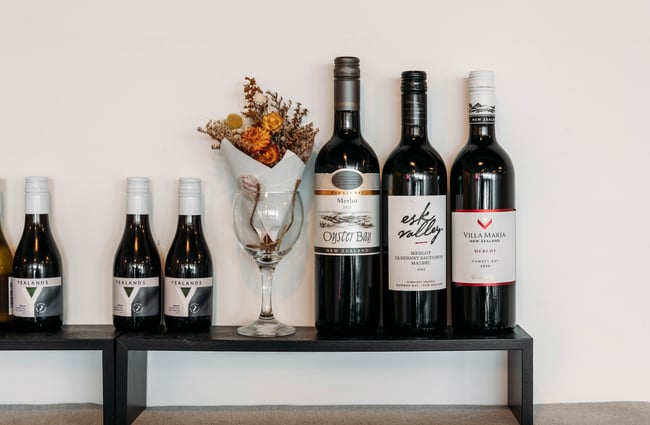 Wine offering at Han River.