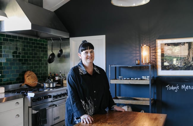 Owner of Hapuku Kitchen, Fiona.