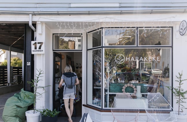 Exterior view of Harakeke Florist.