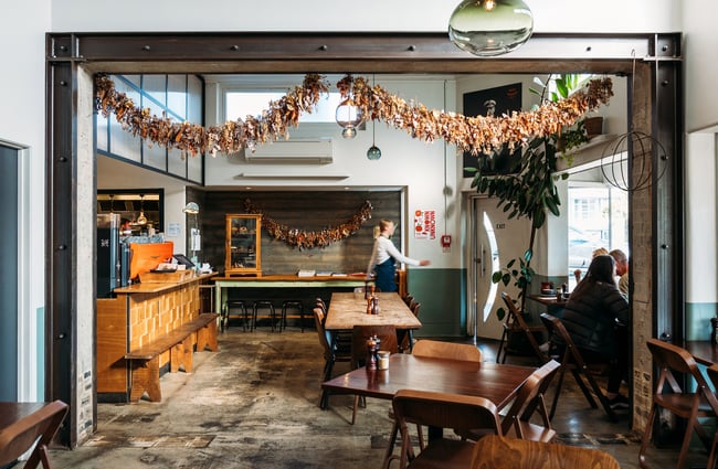 Interior of Hayes Common in Hamilton.