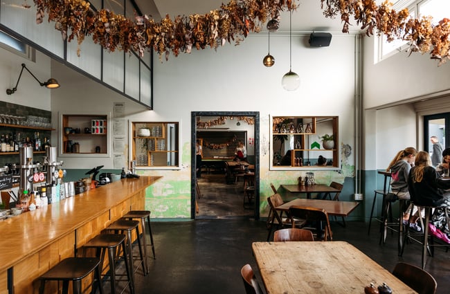 Interior of Hayes Common in Hamilton.