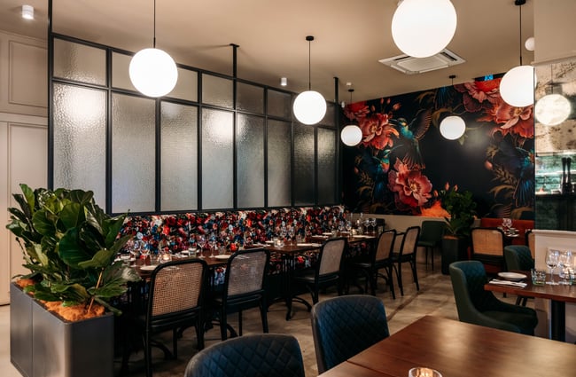 Dining room space at Hummingbird.