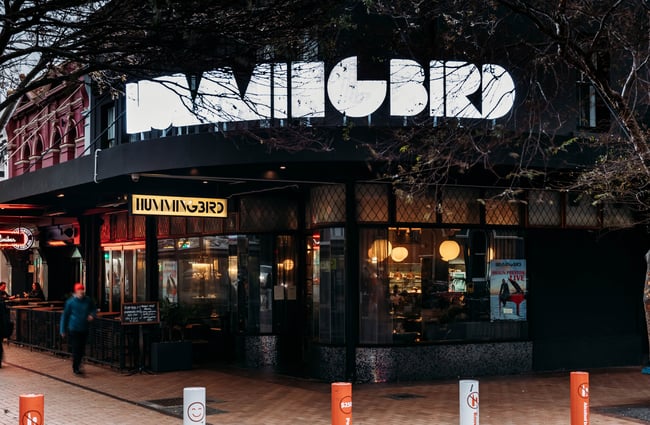 Exterior view of Hummingbird's corner location in Wellington.