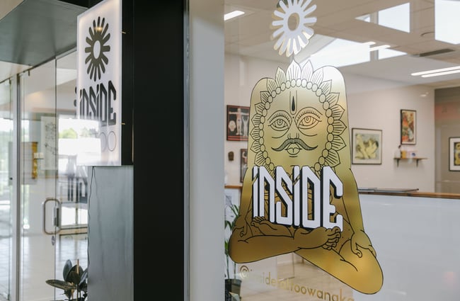 Inside Tattoo exterior in Wānaka.