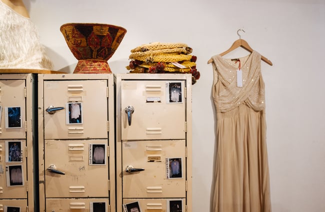 Lockers.