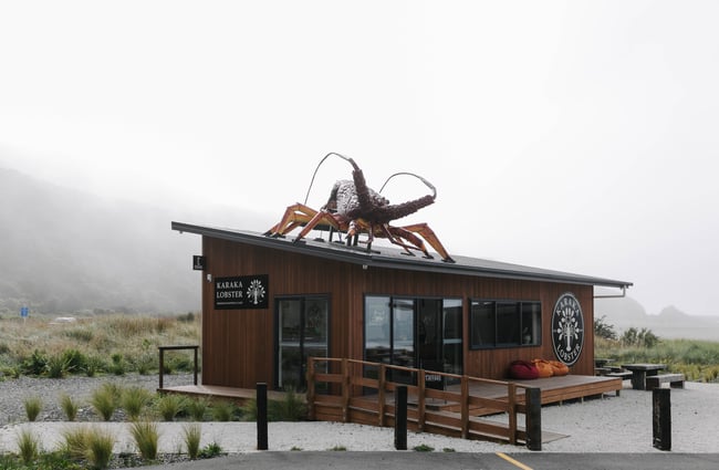 Exterior of Karaka Lobster.
