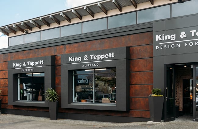 Building exterior of King & Teppett.