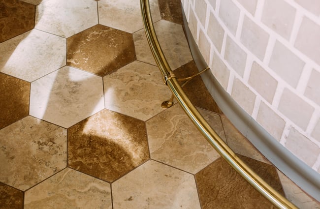 Tile features at Kisa Bar.