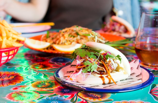A bao bun.