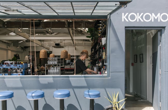 The entrance to Kokomo in Christchurch.