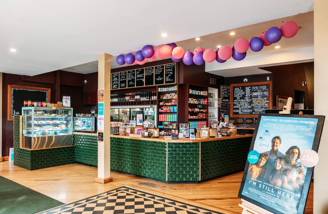 Cafe and refreshments area at Light House Cinema.