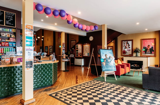 Reception area at Light House Cinema.