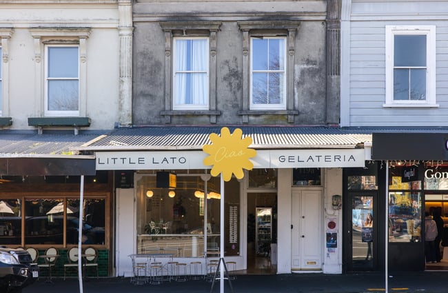 The exterior of Little Lato Auckland.