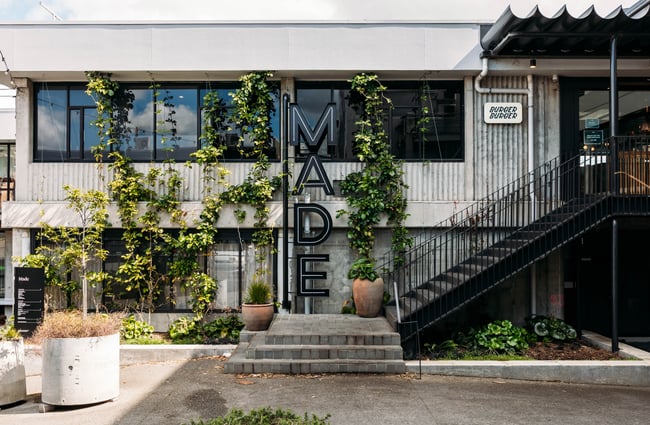Exterior of Made Hamilton building.