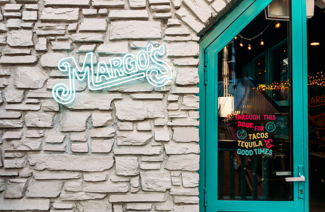 The entrance to Margos Queenstown.