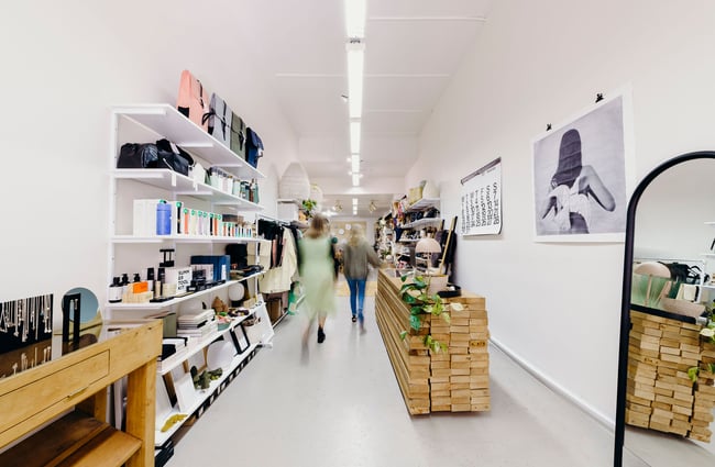 Inside the Moi on George store.