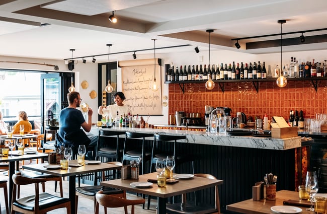 Bar area at Muttonbird.