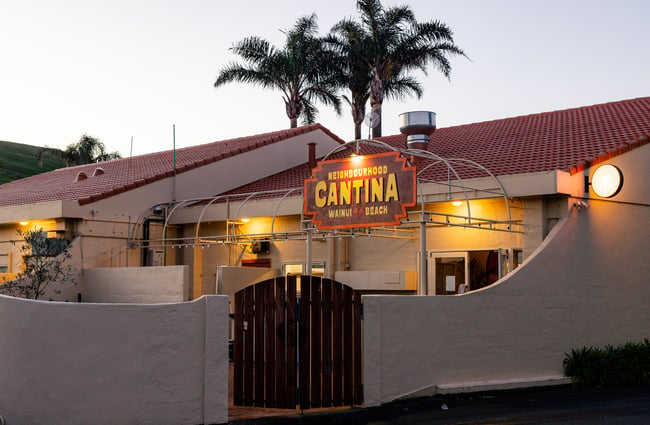 Building exterior of Neighbourhood Cantina.