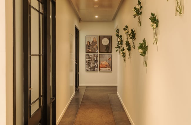 A hallway at Nicola Quinn.
