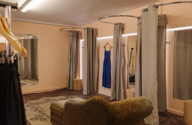 Changing rooms at Nifty.