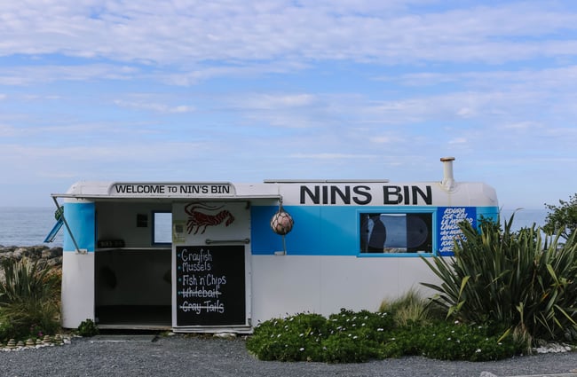 Exterior view of Nin' Bin.
