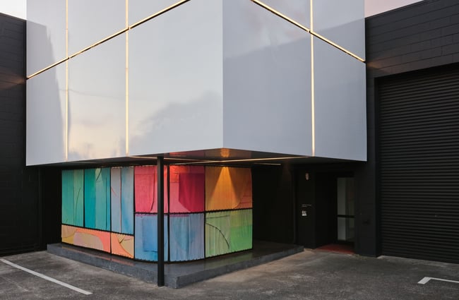 The exterior of Objectspace Auckland.