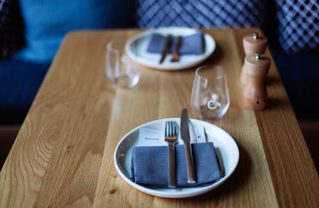 A place setting.