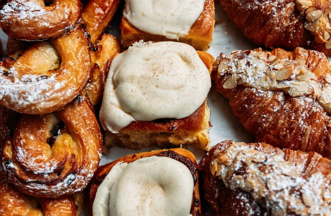 Plenty of pastries at Olde Beach Bakery.