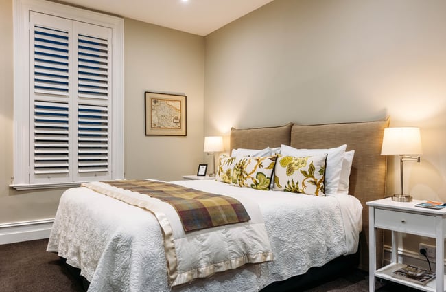 Bedroom at Lords of Clyde.