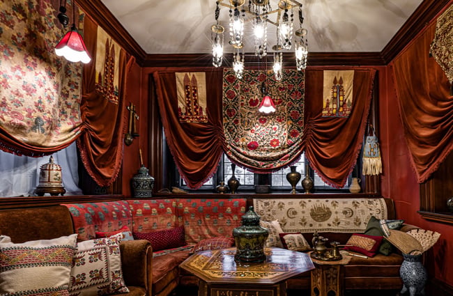 Moroccan Card Room.