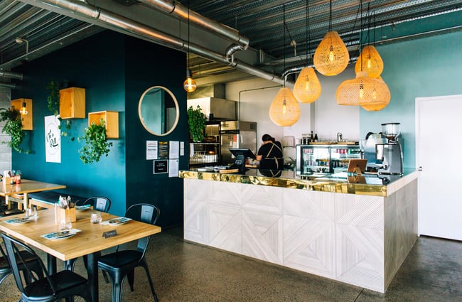 Counter at On A Roll.