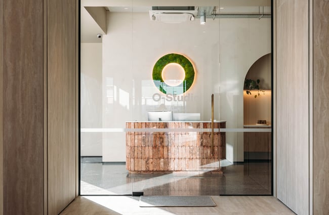 Front entrance of O-Studio.