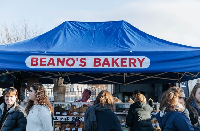 A bakery stall.