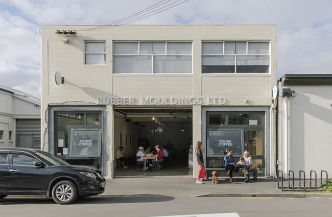 Exterior of Ozone Coffee Walker Street.