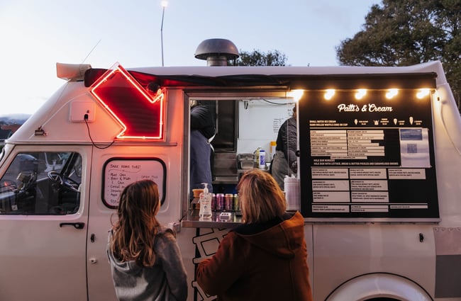 The Patti's food truck.