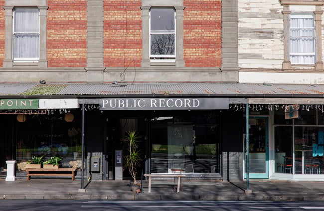 The exterior of Public Record Auckland.