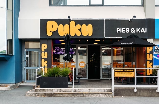 Puku Pies exterior in Petone