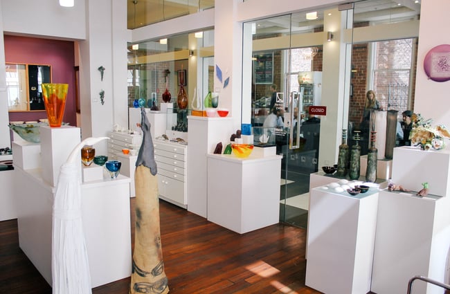 Interior of Quadrant Gallery.