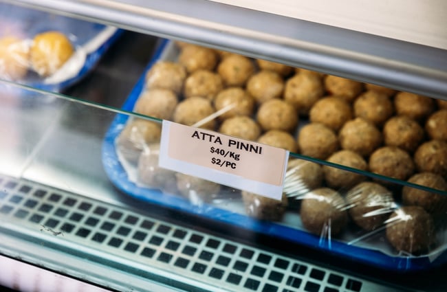 Sweets at Royal Punjabi Sweets and Bake House.