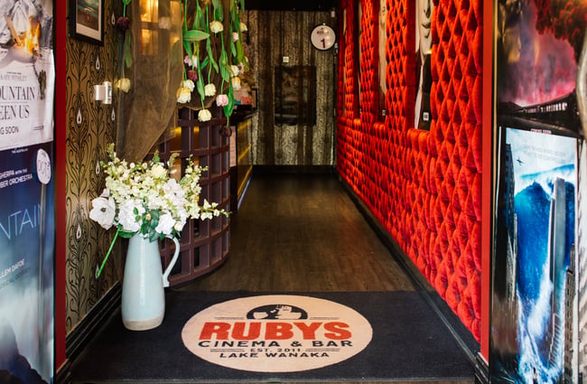 Entrance to the cinema.