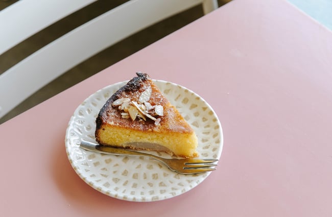 Sweet treat on a plate.