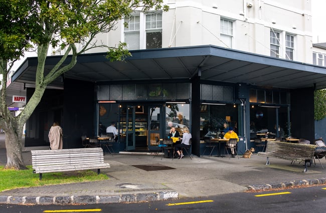 The exterior of Seabreeze Auckland.