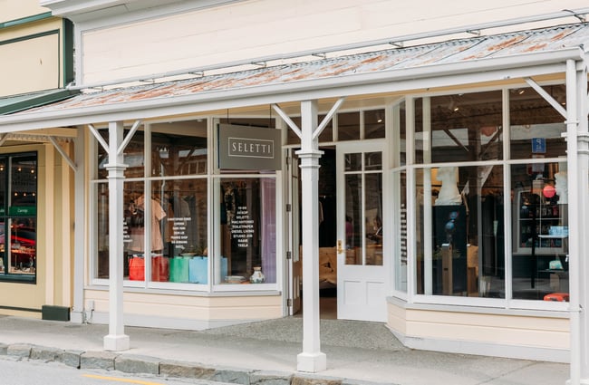 Exterior of Seletti Concept Store in Arrowtown.