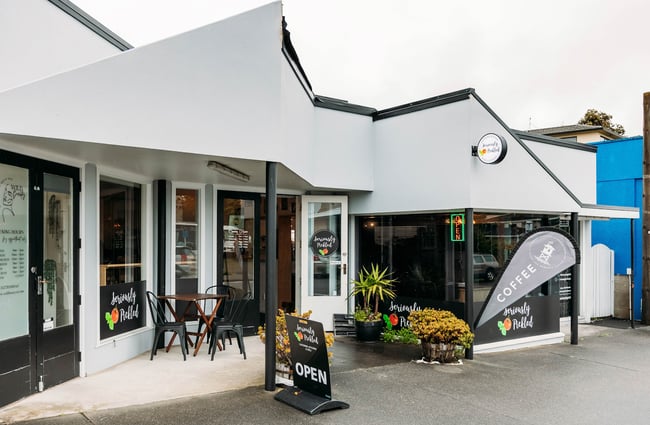 Outside view of Seriously Pickled.