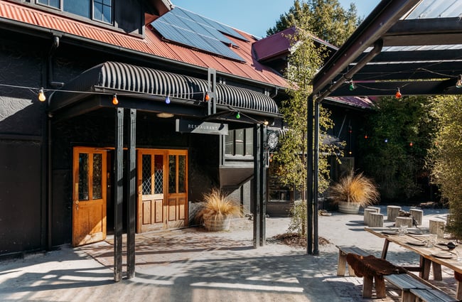 The entrance to The Sherwood Queenstown.