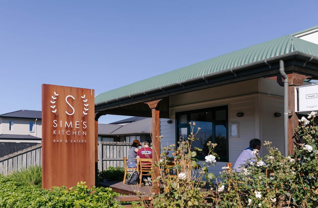 Exterior view of Sime's Kitchen.