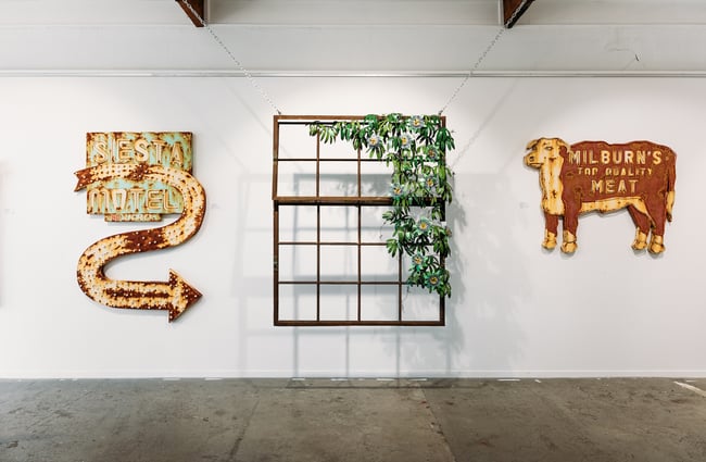 Gallery space at Soul Gallery.